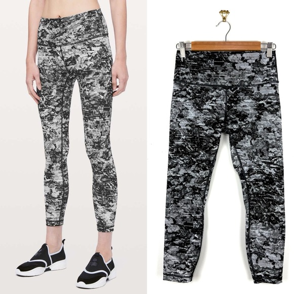 Lululemon Wunder Under High Rise 7/8 Leggings Full-On Luxtreme 25" Sz 8 - Picture 1 of 11